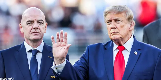 Trump försvarar Infantino: ”Vore ett fruktansvärt misstag”