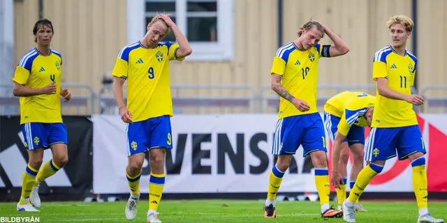 Sveriges U21 förlorade mot grannrivalen Finland