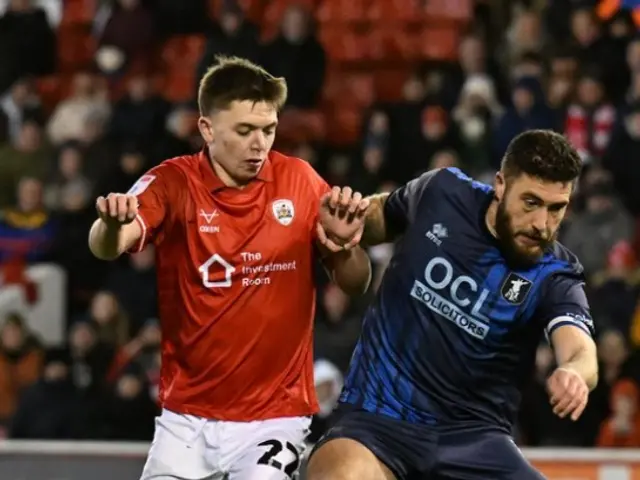 Barnsley tappade en tvåmålsledning