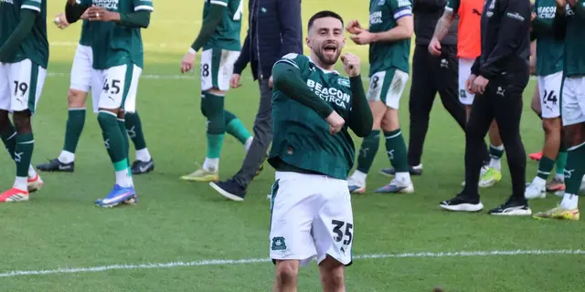 Plymouth vände och vann – en poäng från playoff