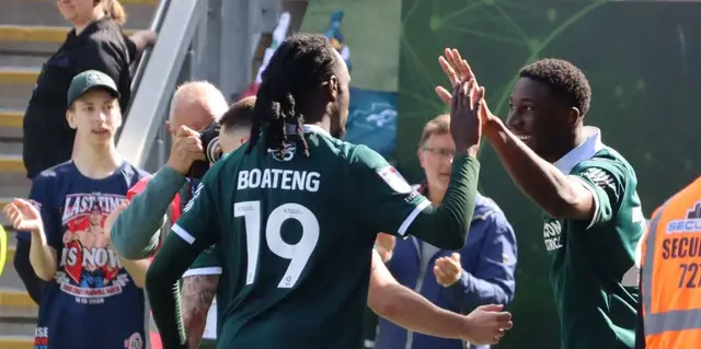 Plymouth Argyle - Port Vale 2-1