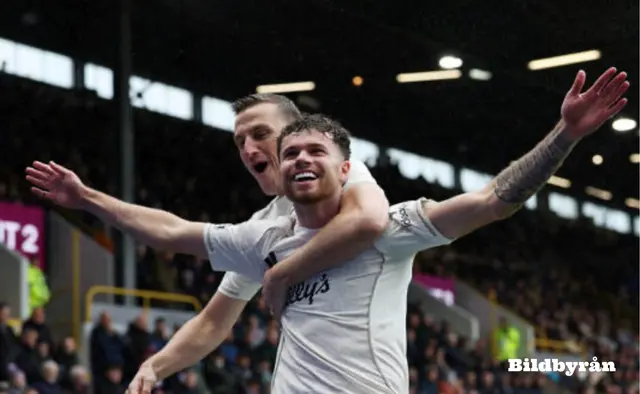 En kort summering av matchen Burnley-Forest 1-1