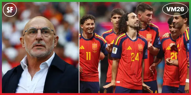 Så startar Spanien och Österrike